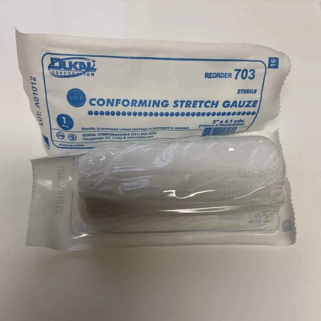 Bandage élastique (omniforme) stérile  3po