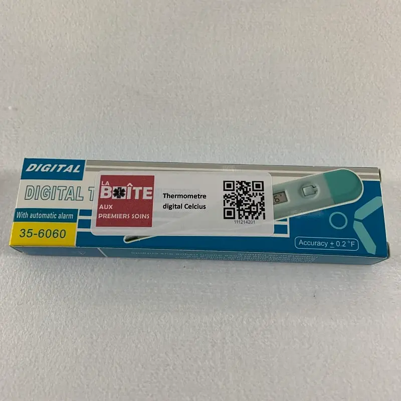 Thermomètre digital Celcius 