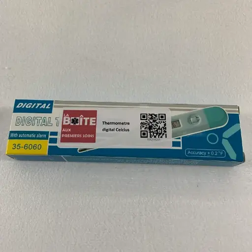 [111214201] Thermomètre digital Celcius 
